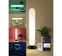 ALANTOP Smart Desk Lamp with WiFi APP Control - Compatible with Alexa and Google - Adjustable White and RGB Colors, Music Sync USB Bedside Lamp - Perfect for Bedroom, Gaming Lamp, Home Office
