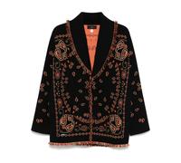 Alanui Bandana Jacquard cardigan - Black S