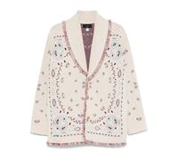 Alanui Bandana Jacquard cardigan - Neutrals S-M
