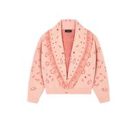 Alanui bandana jacquard cardigan - Pink XS-S