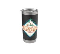 Alanya in Antalya Turkey Retro Vacation Vintage Souvenir Stainless Steel Insulated Tumbler