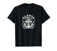 Alanya Turkey Cute Anchor Nautical Boating Value Graphic T-Shirt