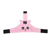 Alaoo Baby Child Car Seat Head Support, Adjustable Car Safe and Cozy Sleep Positioner, Seat Neck Protection Belt for Toddler Child Children Kids Infant (Pink Kitten)