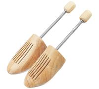 Alaoo Wooden Shoe Trees, 1 Pair Boot Stretchers for Men & Women Shoe Shape Holder for Keep Shoes Boots in Shape, Absorbs Moisture & Extends Footwear Life