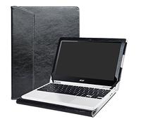 Alapmk Protective Case Cover For 11.6" Acer Chromebook R11 CB5-132T C738T/Acer Chromebook 11 CB3-131/Acer Spin 1 SP111-33 & CTL Chromebook NL71CT-L Laptop(Not fit Spin 1 SP111-32 SP111-31),Black