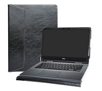 Alapmk Protective Case Cover For 14" Dell Inspiron 14 2-in-1 5482 5485 5491/Dell Inspiron Chromebook 14 2-in-1 7486 c7486 & HP mt45/HP mt44 Laptop[Note:Not fit Inspiron 14 2-in-1 5481],Black