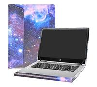 Alapmk Protective Case Cover for 14" HP Chromebook x360 14 14-daXXXX/14b 14b-caXXXX/Chromebook Enterprise x360 14E 14 G1/HP Chromebook 14 G6 Laptop[Note:Not fit HP Chromebook 14 G5/14-caXXX],Galaxy