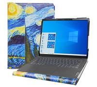 Alapmk Protective Case for ASUS ExpertBook B5 B5404/ExpertBook CX54 Chromebook Plus CX5403 & Yoga Slim 7 14 Gen 9/ThinkBook 14 Gen 7/ThinkPad L14 Gen 5/IdeaPad 5i 2-in-1 14 Gen 9/Slim 7i 14 G9,Starry