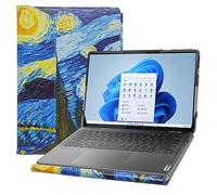Alapmk Protective Case for HP ProBook 440 G11/ProBook 445 G11/ZBook Firefly 14 G11/EliteBook 840 G11/EliteBook 640 G11 & Case for Lenovo Yoga 7i 2-in-1 Gen 9 14/ThinkPad T14 Gen 5 14" Laptop,Starry