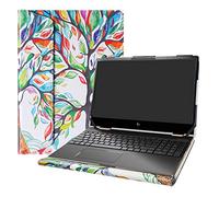 Alapmk Protective Cover Case For 15.6" HP ENVY x360 15 15M-dsXXXX 15M-drXXXX(15m-dr1011dx)/HP Chromebook 15 15-deXXXX Laptop[Not fit Envy X360 15 15-cnXXXX 15-cpXXXX 15-apXXX 15-bpXXX],Love Tree