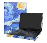 Alapmk Protective Cover Case for Lenovo ThinkPad T14 T14s P14s T490 T495 T495s T490s T480s/ThinkPad P43s/ThinkPad T14 Gen 2/ThinkPad P14s Gen 2 Laptop (Not Fit Thinkpad T480 T470), Starry Night