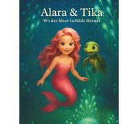 Alara & Tika - Wo das Meer Gefühle flüstert -: 35 Vorlesegeschichten ab 4 Jahren - Buch über Gefühle - Illustrierte Bilder - mädchenhaft