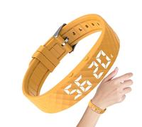 Alarm Bracelet | Silent Vibration Wrist Timer Adjustable Wearable For Heavy Sleepers | Suitable Women, Men, Adults, Girls, Kids, Seniors, And Elderly | Discreet, Comfortable, Reliable Time Reminder