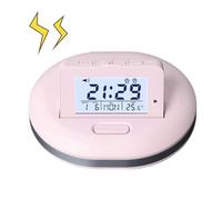 Alarm Clock - 3.94x1.02x3.35 Inch Led Digital Alarm Clock, Backlight Feature, Punctuality And Organization | Effortlessly View The Time, Date, Day