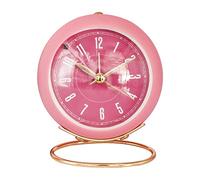 Alarm Clock, Creative Mute Mechanical Bell Clock with Night Light, Vintage Style, Simple Design for Home or Office, Perfect for Heavy Sleepers and Kids