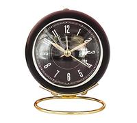 Alarm Clock, Creative Mute Mechanical Bell Clock with Night Light, Vintage Style, Simple Design for Home or Office, Perfect for Heavy Sleepers and Kids
