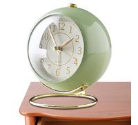 Alarm Clock for Bedroom, Retro European Style Noisy Alarm Clock with , Simple Battery Operated Basic Clock for Deep Sleepers, Children, Elderly, Office in the