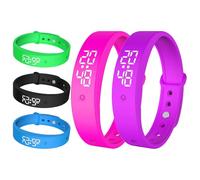 Alarm Clock - Intelligent Vibrating Day Timer | Watch with 3 Alarms | Portable Reminder Accessories - for Kids, Teens, Adults, Women, Men, Elderly, Bedroom, Living Room