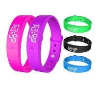 Alarm Clock - Intelligent Vibrating Day Timer | Watch with 3 Alarms | Portable Reminder Accessories - for Kids, Teens, Adults, Women, Men, Elderly, Bedroom, Living Room