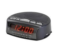 ALARM CLOCK RADIO LED DIGITS LLOYTRON DAYBREAK J2006BK