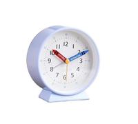 Alarm Clock Silent mini desktop alarm clock, best for students and study use, a gentle morning wake-up device, compact and stylish desktop alarm clock for home or office use(Purple)