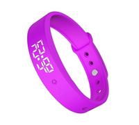 Alarm Clock - Vibration Activity Tracker Bracelet | 3 Hydration Reminder Alarms for Kids, Adults, Men, Women, Teens, Elderly, Bed, Bedroom, Travel, Dorm