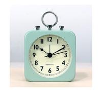 Alarm Clock Wall-mounted kitchen alarm clock small wall clock students with special wake-up gods desktop bedside desktop clock clock(Green)