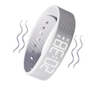 Alarm Clock Watch - Digital Watch with Vibrating Alarm Clock, Connectable Anti-Snooze with Adjustable Strap for Men Women Sport Work Travel Outdoor
