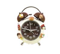 Alarm Clocks Alarm Clock for Students Special Wake-up Device Cute and Beautiful Small Intelligent(Bruin)