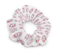 Alarm Cocks Hair Scrunchies for Women Elastic Hair Bands Soft Hair Ties for Styling Gift Christmas Valentine's Day
