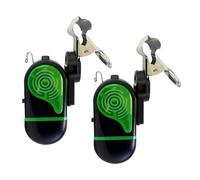 Alarm - LED Light Indicator for Rods with Bite Detector - 2 Adjustable Equipment for Day and Night in Freshwater and