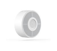 Alarm Siren Zigbee - Wireless Security Siren for Home & Business - Works with Living Reinvented and Tuya App & Zigbee Gateway - Loud 85dB Sound, Flashing LED, Remote Control - Smart Home
