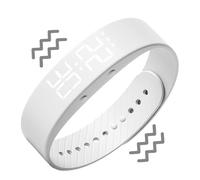 Alarm Watch - Slim Wearable Rechargeable Vibrating Reminder Watches | Silent Wrist Alarm Clock for Men Women Students Elderly Kids Teens | Portable Daily Reminder Watch for Commuting