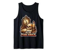 Alas Poor Yorick Hamlet Graveyard Quotation Tragedy Play Tank Top