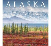 Alaska 2026 12" x 12" Wall Calendar