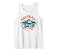 Alaska 2026 Nautical Voyage Cruising Together Vintage Design Tank Top