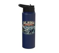 Alaska 2026 Sailing Commemorative Design Stainless Steel Insulated Water Bottle