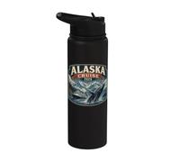 Alaska 2026 Sailing Commemorative Design Stainless Steel Insulated Water Bottle