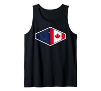 Alaska and Canada United in Roots Tank Top