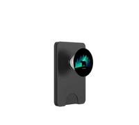Alaska Aurora Borealis Bear PopSockets PopWallet for MagSafe
