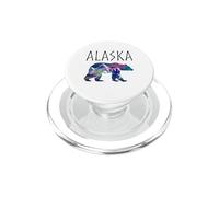 Alaska Bear Mountain Nature Lover Vintage Souvenir PopSockets PopGrip for MagSafe