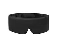 ALASKA BEAR Mulberry Silk Eye Mask, Wraparound Style Sleeping Mask and Ear Muff Blindfold for Full Blackout and Deep Sleep, Adjustable