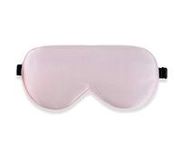 Alaska Bear Mulberry Silk Sleep Mask, Cool and Smooth (Pink) | Genuine Organic Silk, For Sensitive Skin, Soft Filling, Lightweight, Flat Design