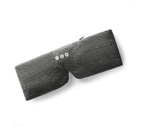 ALASKA BEAR Sleep Headphone Mask Bluetooth 5.2 HD Stereo Noise Reduction 3D Eye Mask for Sleeping Eye Contour Built-in Mask w/Thin Speakers Wireless Audio Sports Headgear(Gray)