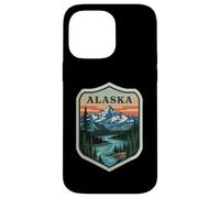 Alaska Cout Of Arms Wilderness Adventures Exploring Lands Case for iPhone 14 Pro Max