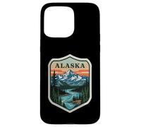 Alaska Cout Of Arms Wilderness Adventures Exploring Lands Case for iPhone 15 Pro Max