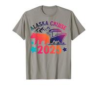 Alaska Cruise 2025 Vacation Tee, Adventure, Gradient Bear T-Shirt