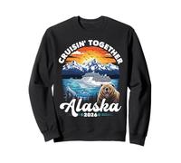 Alaska Cruise 2026 Family Friends Group Alaskan Matching Sweatshirt