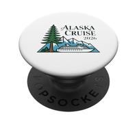 ALASKA CRUISE 2026 Voyage Ship Vacation Adventure Trip PopSockets Adhesive PopGrip