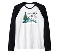 Alaska Cruise 2026 Voyage Ship Vacation Adventure Trip Raglan Baseball Tee
